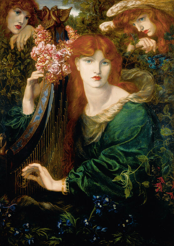 Dante Gabriel Rossetti: La Ghirlandata